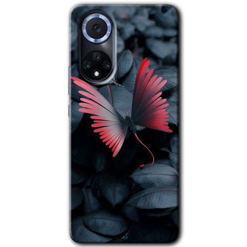 Huawei Nova 9 Kılıf HD Desen Baskılı Arka Kapak - Dark Butterfly