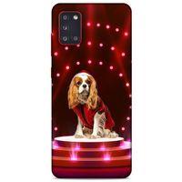 Samsung Galaxy A31 Kılıf Köpek Kıyafetleri (38) Neo Hybrid Kılıf King Charles Yelek