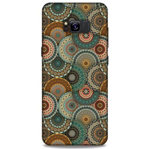 Ethnic Culture (51) Samsung Galaxy S8 Plus Kılıf Silikon Kapak Desenli