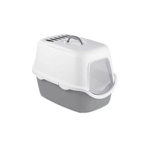 Stefanplast Cathy Fılter Beyaz/gri Kedi Tuvaleti 56x40x40cm