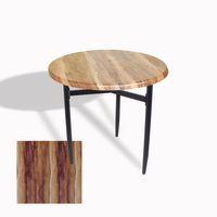 Dockers Venedik Masa Yuvarlak Çap 80 ESB (Werzalit, Wermodin veya Allzalit Tabla) - Indiana Wood