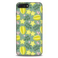 Frutix Carambola 01 Apple Iphone 8 Plus Kılıf Desenli Silikon