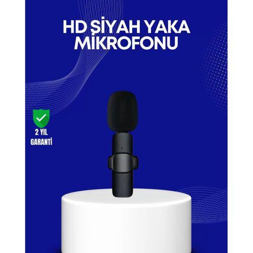Lightning Girişli 2’li Kablosuz Yaka Mikrofonu Çift Kişilik Kayıt