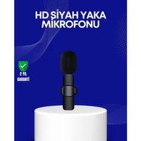 Lightning Girişli 2’li Kablosuz Yaka Mikrofonu Çift Kişilik Kayıt