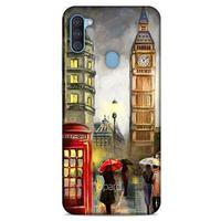 Samsung Galaxy A11 Kılıf Dünya Mimarisi (11) Tam Koruma Londra Saat Kulesi