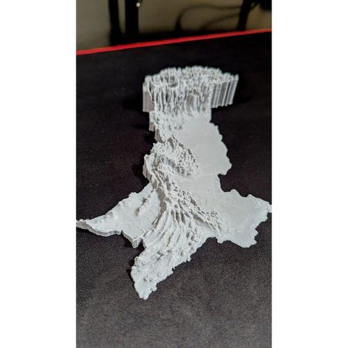 Pakistan Topografik Haritası (Bu ürün Sadece Plastik parçadır - Almadan Önce Soru Sorabilirsiniz)