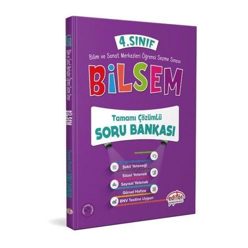 4. Sınıf Bilsem Soru Bankası Editör Yayınları