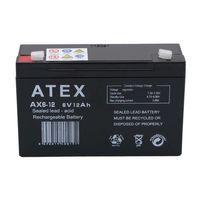 Atex Ax6-12 6v 12ah Akü