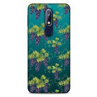 Frutix Üzüm 01 Nokia 7.1 Kılıf Desenli Silikon