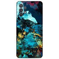 Lopard Samsung Galaxy A32 Uyumlu Kılıf Soyut Sanat (40) Desenli Fit Silikon Kılıf