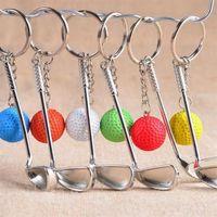Gerçekçi Golf Tasarımlı Şık Anahtarlık Kolye Çanta Süsü Golf Keychain (3748)