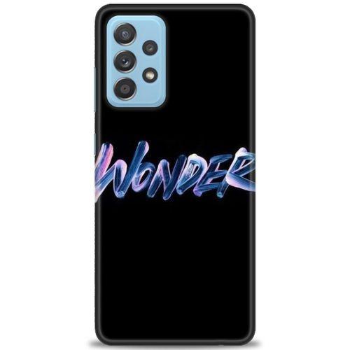Samsung Galaxy A72 Kılıf HD Baskılı Kılıf - Wonder + Tam Ekran Koruyucu