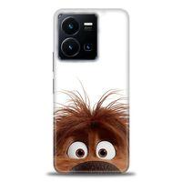 Vivo Y35 Kılıf HD Baskılı Kılıf - Sevimli Köpek + Tam Ekran Koruyucu