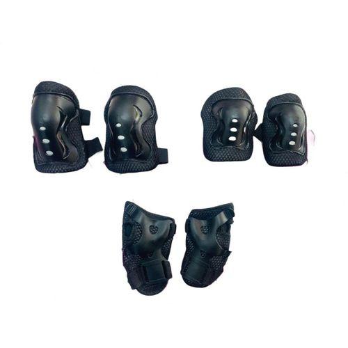 SEVGENT Çocuk Koruma Seti Dizlik - Dirseklik Tk Siyah