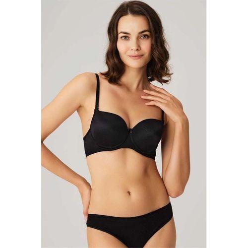 Balenli Desteksiz Dolgusuz Askıları Çıkabilen Günlük T-shirt Sütyeni