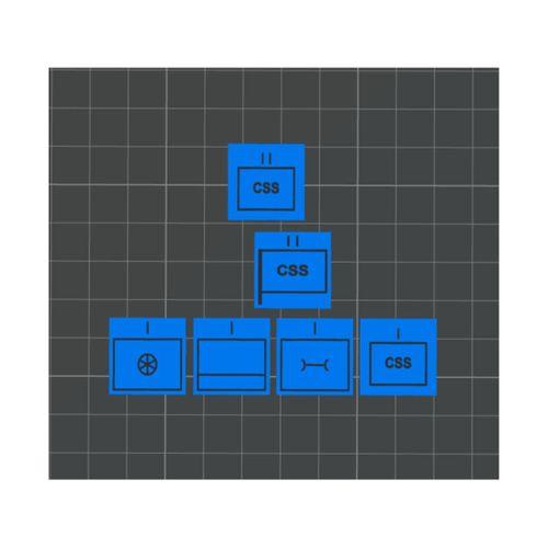 4 CMBG Svc Bn ORBAT Jetonları 3D Baskı