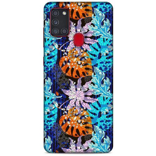 Ethnic Culture (85) Samsung Galaxy A21s Kılıf Silikon Kapak Desenli