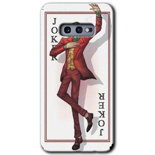 Samsung Galaxy S10e Kılıf HD Desen Baskılı Arka Kapak - Joker İskambil