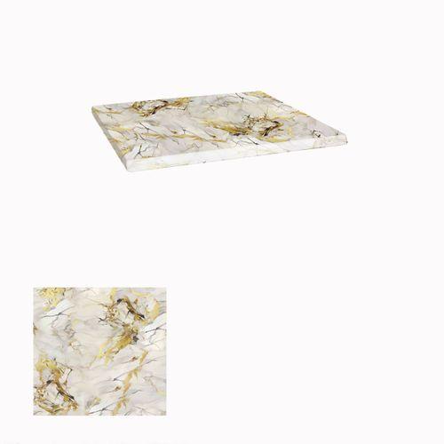 Dockers Werzalit, Allzalit veya Wermodin Masa Tablası 70x70 - Gold