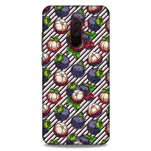 Frutix Mangosteen 02 Xiaomi Pocophone F1 Kılıf Desenli Silikon