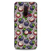 Frutix Mangosteen 02 Xiaomi Pocophone F1 Kılıf Desenli Silikon