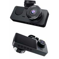 Yol Kayıt Araç Kamerası Hd Dvr 3 Kameralı 2.0in Ekranlı Ön İç Arka