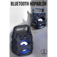 Taşınabilir Bluetooth Hoparlör Led Işıklı Uzun Pil Ömrü
