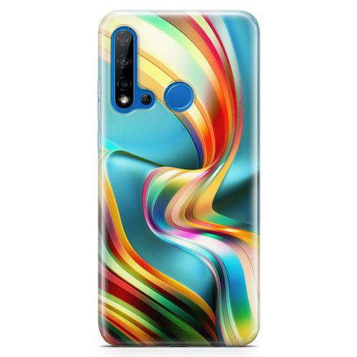 Huawei Nova 5i Kılıf Kuşaklar Arka Kapak Koruma Desenli Full Koruyucu