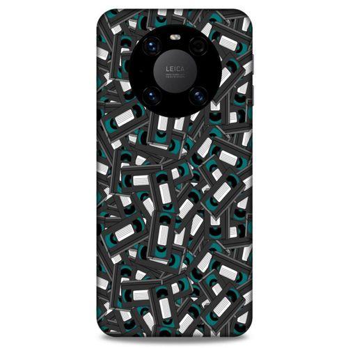 Lopard Huawei Mate 40 Pro Uyumlu Kılıf Retro (26) Tpu Silikon Kılıf