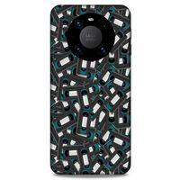 Lopard Huawei Mate 40 Pro Uyumlu Kılıf Retro (26) Tpu Silikon Kılıf