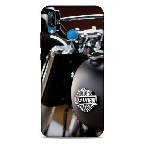 Huawei P20 Lite Uyumlu Kılıf Motorsiklet (48) Bumper Kılıf Harley