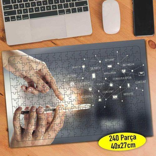 Sosyal Ağ Teknoloji Uzmanı 240 Parça Puzzle Yapboz-113652599