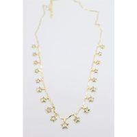 Yıldız Sallantılı Kolye - Altın