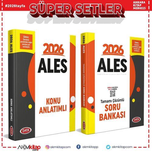 Data Yayınları 2026 ALES Konu ve Soru Seti 2 Kitap
