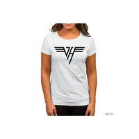 Van Halen Logo Classic Beyaz Kadın Tişört