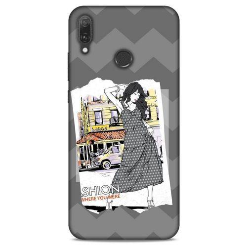 Sokak Modası 19 Huawei Y9 2019 Kılıf Desenli Silikon