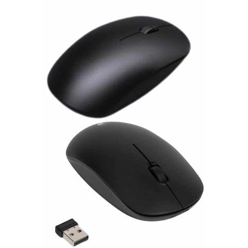 Kablosuz Bağlantı Yüksek Hassasiyetli Kablosuz Wireless Siyah Mouse