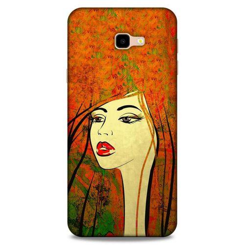 Lopard Samsung Galaxy J4 Plus Uyumlu Kılıf Sürreal Yüzler ♀ (30) Silicone Case Desenli