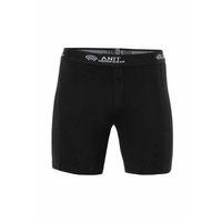 Likralı Uzun Erkek Boxer Siyah - 1114A