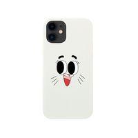 iPhone 12 Gumball Tasarımlı Beyaz Telefon Kılıfı