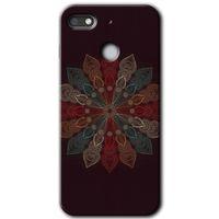 GM 8 Go Kılıf HD Desen Baskılı Arka Kapak - Mandala Flower Wal + Kırılmaz Cam