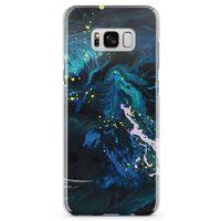 Samsung Galaxy S8 Kılıf Serzenişte Arka Kapak Koruma Desenli Full Koruyucu