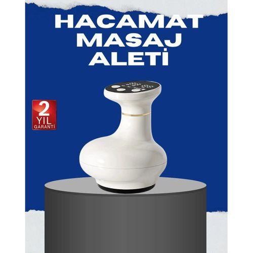 Usb Şarjlı 3 Fonksiyonlu Masaj Aleti Kupa Terapisi Ve Gua Sha