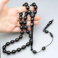 Oltu Taşı Özel Seri  Kelepçe İmame   İşçilikli Tespih