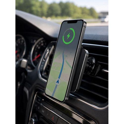 15w Magsafe Uyumlu Manyetik Araç Şarj Standı | Güçlü Mıknatıslı Telefon Tutucu