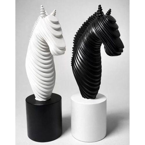 25x14 Cm Özel Tasarım Polyester At Büstü