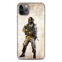 Lopard Apple Iphone 11 Pro Max Uyumlu Kılıf GameX (21) Koruyucu Kapak Soldier