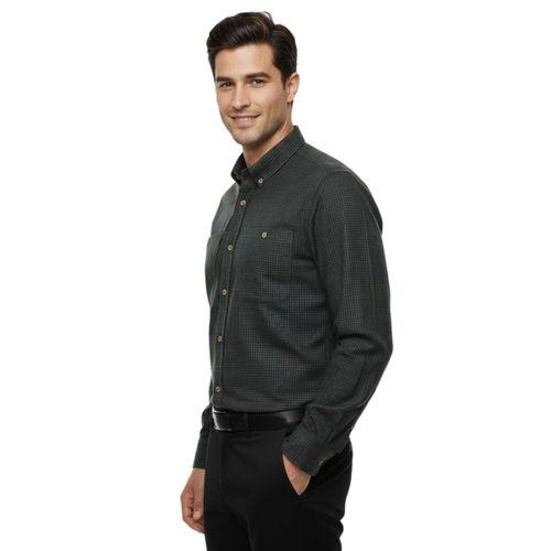 Erkek Kışlık Uzun Kol Çift Cepli Gömlek 4046 BGL-ST04995