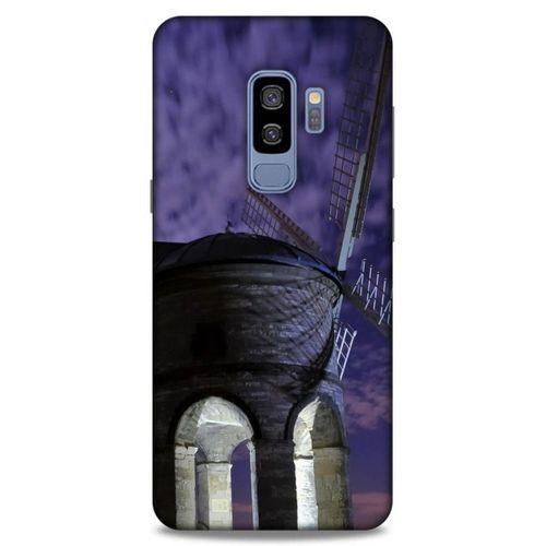 Lopard Samsung Galaxy S9 Plus Uyumlu Kılıf Gece'S (16) Kalın Kılıf Mor