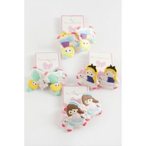 Unicron Kız Çocuk Lastikli Toka 2 Adet